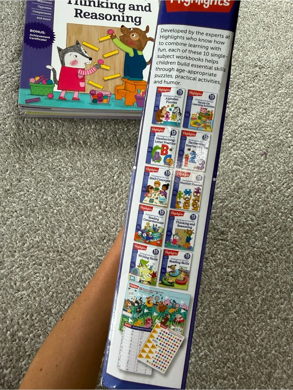 Highlights kindergarten workbook